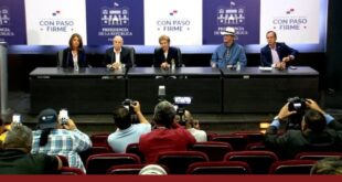 Expresidentes afectados por el bloqueo aéreo venezolano hablan en conferencia de prensa