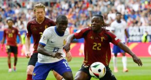 Francia avanza a cuartos de final de la Eurocopa con agónico triunfo sobre Bélgica