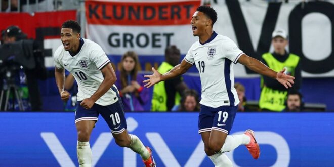 Inglaterra Derrota a Países Bajos 2-1 y Enfrentará a España en la Final de la Eurocopa