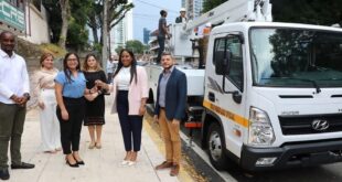 La Junta Comunal de Calidonia recibe equipo del Programa de Descentralización