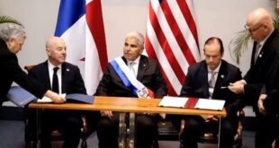 Panamá y Estados Unidos firman memorando contra la inmigración ilegal