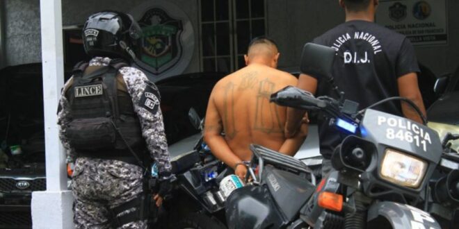 Policía Nacional Captura a Presunto Miembro de la Mara Salvatrucha