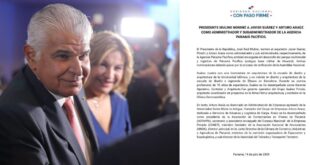 Presidente Mulino nominó a Javier Suárez y Arturo Araúz como administrador y sub administrador de la Agencia Panamá Pacífico