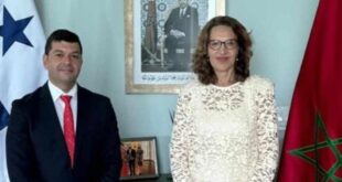 Su Excelencia Bouchra Boudchiche del Reino de Marruecos recibe al HD. Jony Guevara
