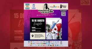 Panamá Viejo celebra 505 años con un festival cultural y desfiles tradicionales