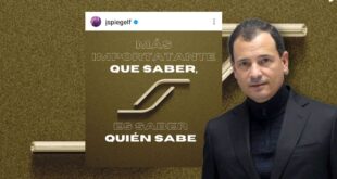 Reaparece Julio Spiegel, el responsable de la derrota de Gaby Carrizo