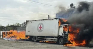 Ataque a convoy humanitario de la Cruz Roja en Ucrania genera condena internacional