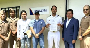 Capitán Demóstenes Sánchez inicia carrera para ser rector de la Universidad Marítima Internacional de Panamá
