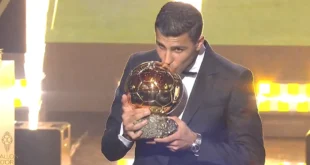 Rodrigo Hernández y Aitana Bonmatí triunfan en los Premios Balón de Oro 2024