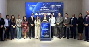 AES Panamá celebra 25 años con el reconocimiento “Toque de Campana” de Latinex