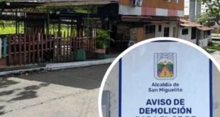 Al fin alguien pone orden, demuelen piquera