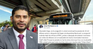 Zulay Rodríguez pone al descubierto al Diputado Vega