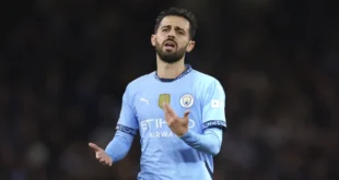 Crisis en el Manchester City: Bernardo Silva Estalla Contra sus Compañeros Tras Derrota Dramática