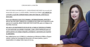 Nunca estuvo en mi planilla! Aclara Corina Cano