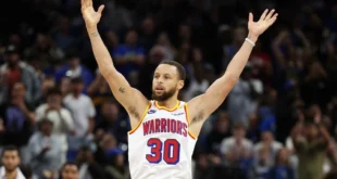 Stephen Curry deslumbra con 56 puntos y 12 triples en la remontada de Warriors sobre Magic