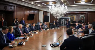 Finaliza reunión entre el presidente Mulino y Marco Rubio