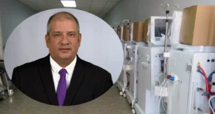 Diputado Jorge Herrera Miente, el servicio de Hemodiálisis a mejorado