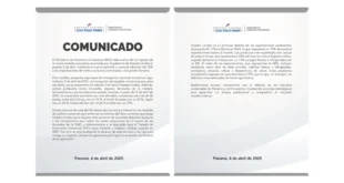 MICI: Panamá evalúa impacto del nuevo arancel del 10% impuesto por Estados Unidos a importaciones globales