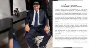Panamá extiende salvoconducto a expresidente Martinelli para su asilo en Nicaragua