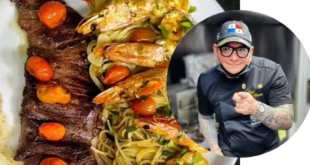 El mejor espaguetti, mar y tierra de Panamá, en La Casa del Chef Roberto Uomo
