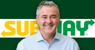 Subway Nombra a Ex Ejecutivo de Burger King como Nuevo CEO: Jonathan Fitzpatrick Liderará la Próxima Fase