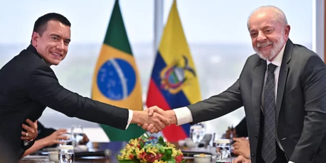 Brasil y Ecuador Impulsan el Comercio Bilateral ante Tensiones con EEUU