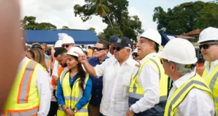 Presidente Mulino Recorre Avances Del Nuevo Muelle Multipropósito En Puerto Armuelles