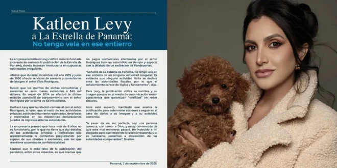 No tengo vela en ese entierro: Katleen Levy se defiende de ataques mediaticos