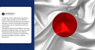 Presidente Mulino Viaja con mucha expectativa al Japón