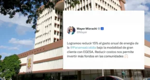 Alcaldía de Panamá logra ahorro energético del 15%