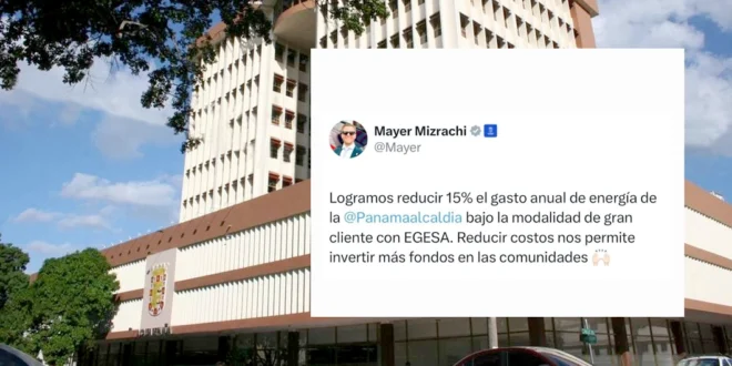 Alcaldía de Panamá logra ahorro energético del 15%