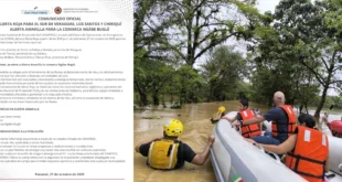 Alerta Roja por Huracán Melissa: Veraguas, Los Santos y Chiriquí en Máxima Vigilancia