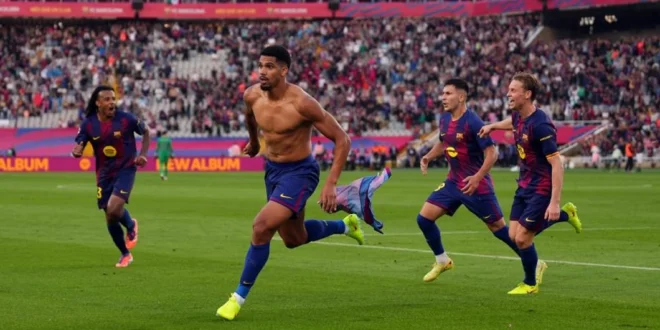 Barcelona Remonta con Araujo de Delantero: Victoria Agónica 2-1 vs Girona | LaLiga