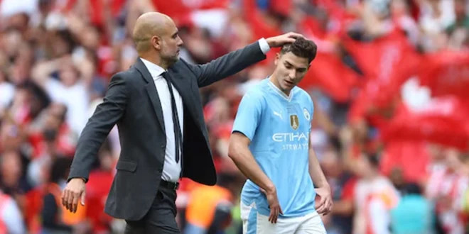 Guardiola Reconoce su Error: Anhela Tener de Vuelta a Julián Álvarez en el Manchester City