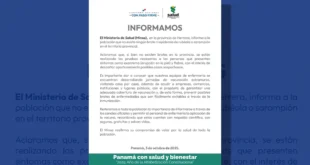 MINSA descarta brote de rubéola y sarampión en Herrera: Autoridades aclaran rumores sobre posibles casos