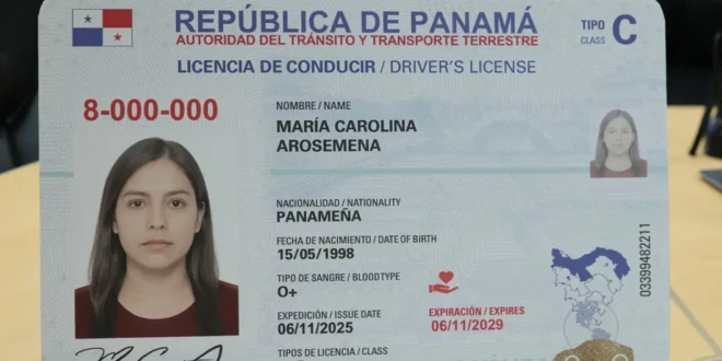 Panamá Moderniza la Licencia de Conducir con Nuevo Diseño y Mayor Seguridad