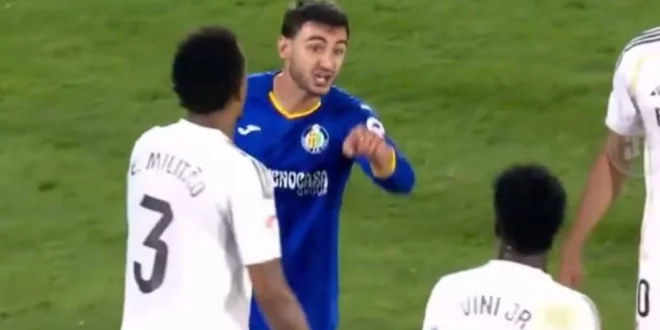 Polémica en La Liga: Actitudes de Vinicius Jr. en el partido Real Madrid-Getafe desatan controversia