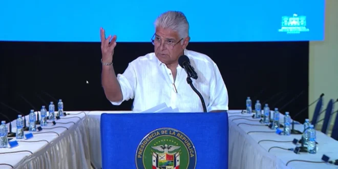 Presidente José Raúl Mulino aborda desarrollo vial, educación, agro y soberanía en conferencia desde la provincia de Veraguas