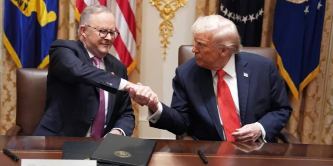 Trump y Primer Ministro Australiano Firman Acuerdo Clave de Minerales Críticos por $8.5 Mil Millones