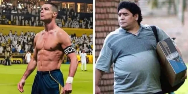 Cristiano y Maradona: dos cuerpos que revelan las heridas del alma