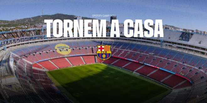 ¡El Barça regresa al Spotify Camp Nou! Luz verde para el partido contra el Athletic Club