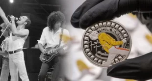 El Reino Unido Honra a Freddie Mercury con una Moneda Conmemorativa a 40 Años de Live Aid