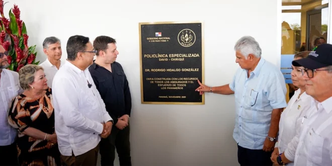 Nueva Policlínica de David abre sus puertas: más de 140 mil personas se beneficiarán con servicios médicos de alta tecnología