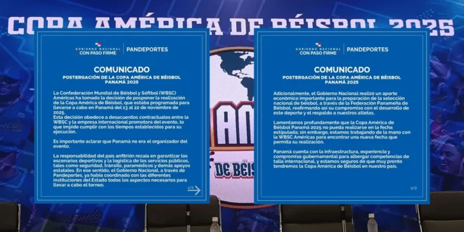 Panamá estaba lista para la Copa América de Beisbol 2025