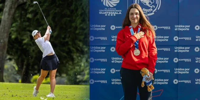 Panamá se pone el ORO en el GOLF Femenino