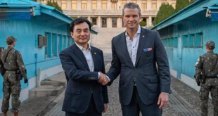 Pete Hegseth visita la Zona Desmilitarizada coreana tras la oferta de diálogo de Trump a Kim Jong-un