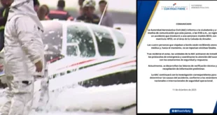 Accidente de Aeronave en Amador: Cuatro Heridos y Apertura de Investigación Oficial