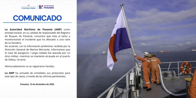 Barco con Bandera Panameña, Víctima de un Ataque con Dron en Puerto Ucraniano