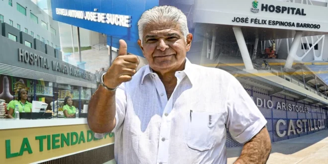 El Prólogo de una gran historia José Raúl Mulino en Obras y Números 2025