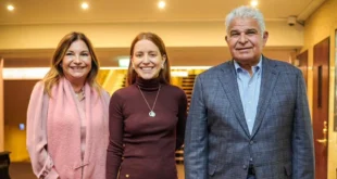 Hija de María Corina Machado agradece el “apoyo excepcional” del presidente Mulino a la causa venezolana